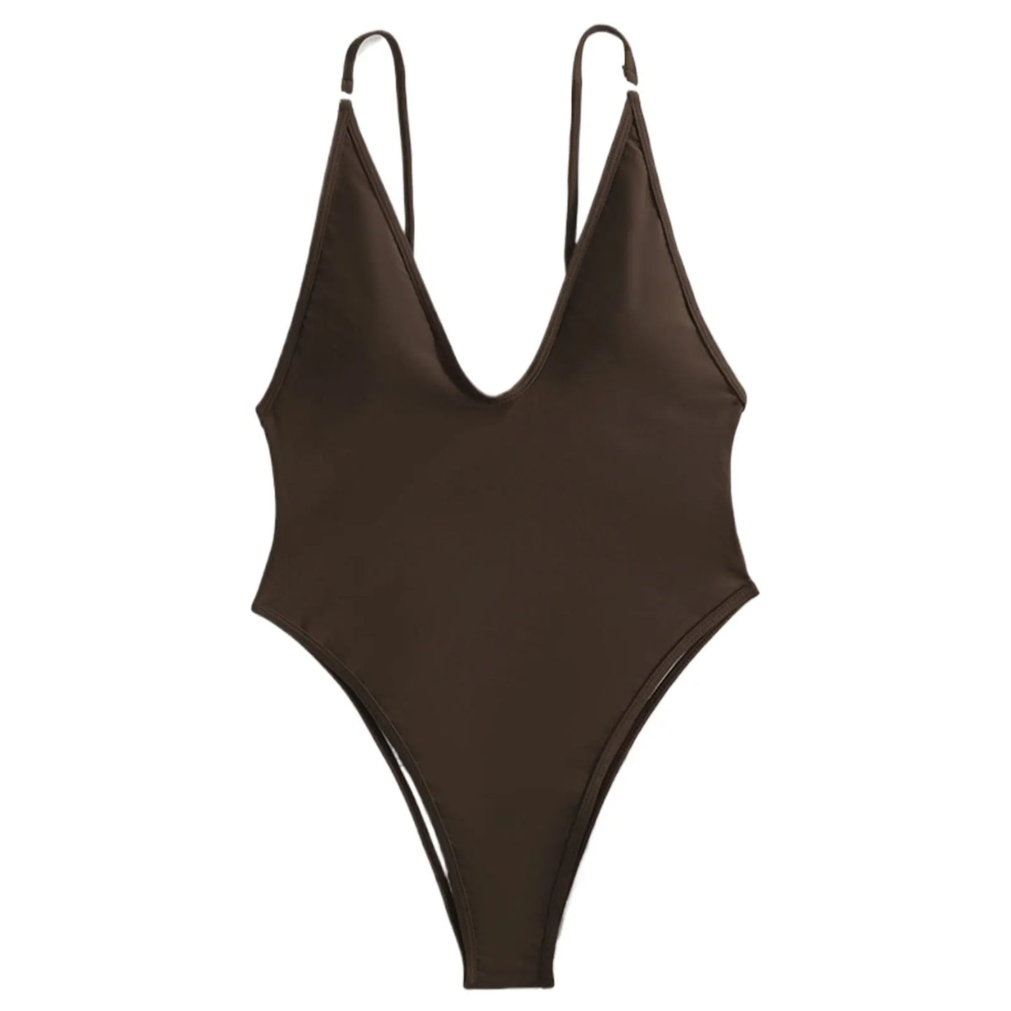 Sleeveless Bodysuit Deep V Swimsuit - Love Island Vibes