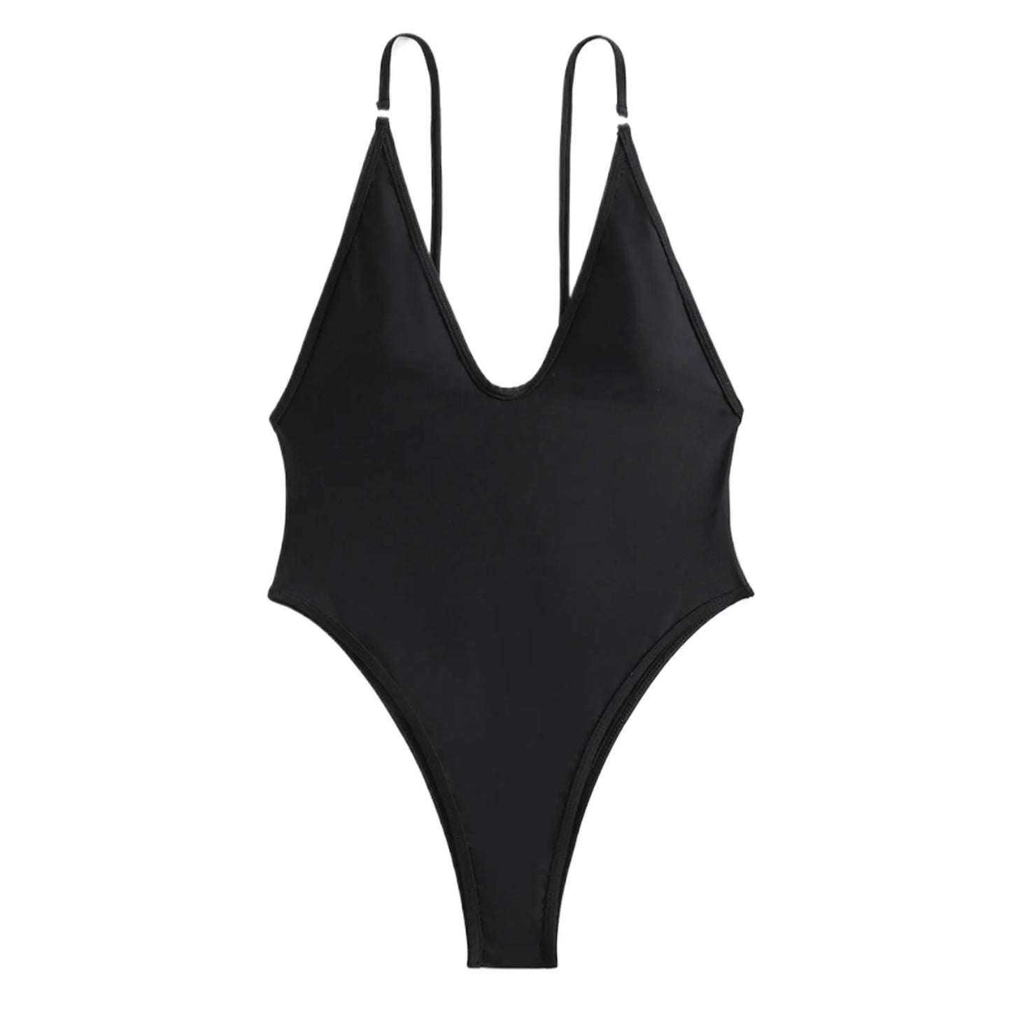 Sleeveless Bodysuit Deep V Swimsuit - Love Island Vibes