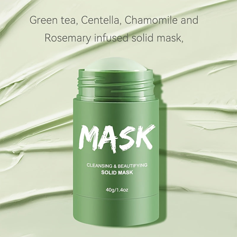 Maxylva Clay Mask Stick – Green Tea Glow
