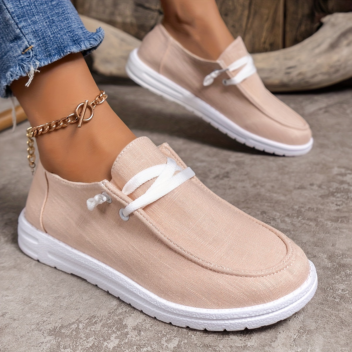 Women's Lace Up Loafer Shoes