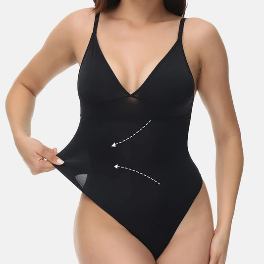 Bodysuit Thong Seamless Underwear Sculpting Body Shaper Backless