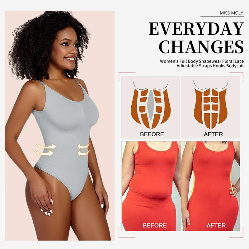 Bodysuit for Women Full Body Shaper