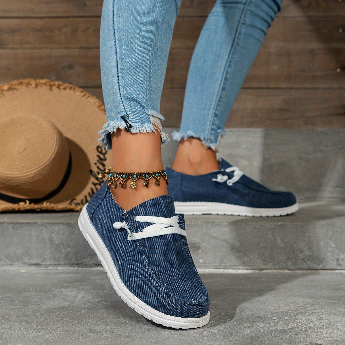 Women's Lace Up Loafer Shoes