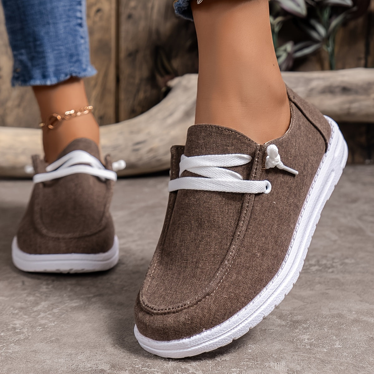 Women's Lace Up Loafer Shoes