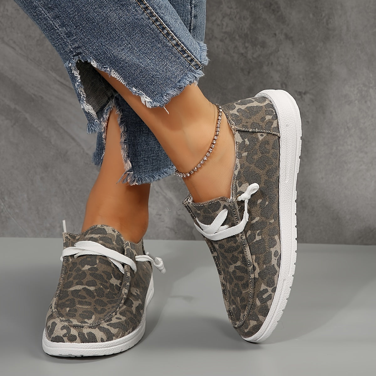 Women's Lace Up Loafer Shoes