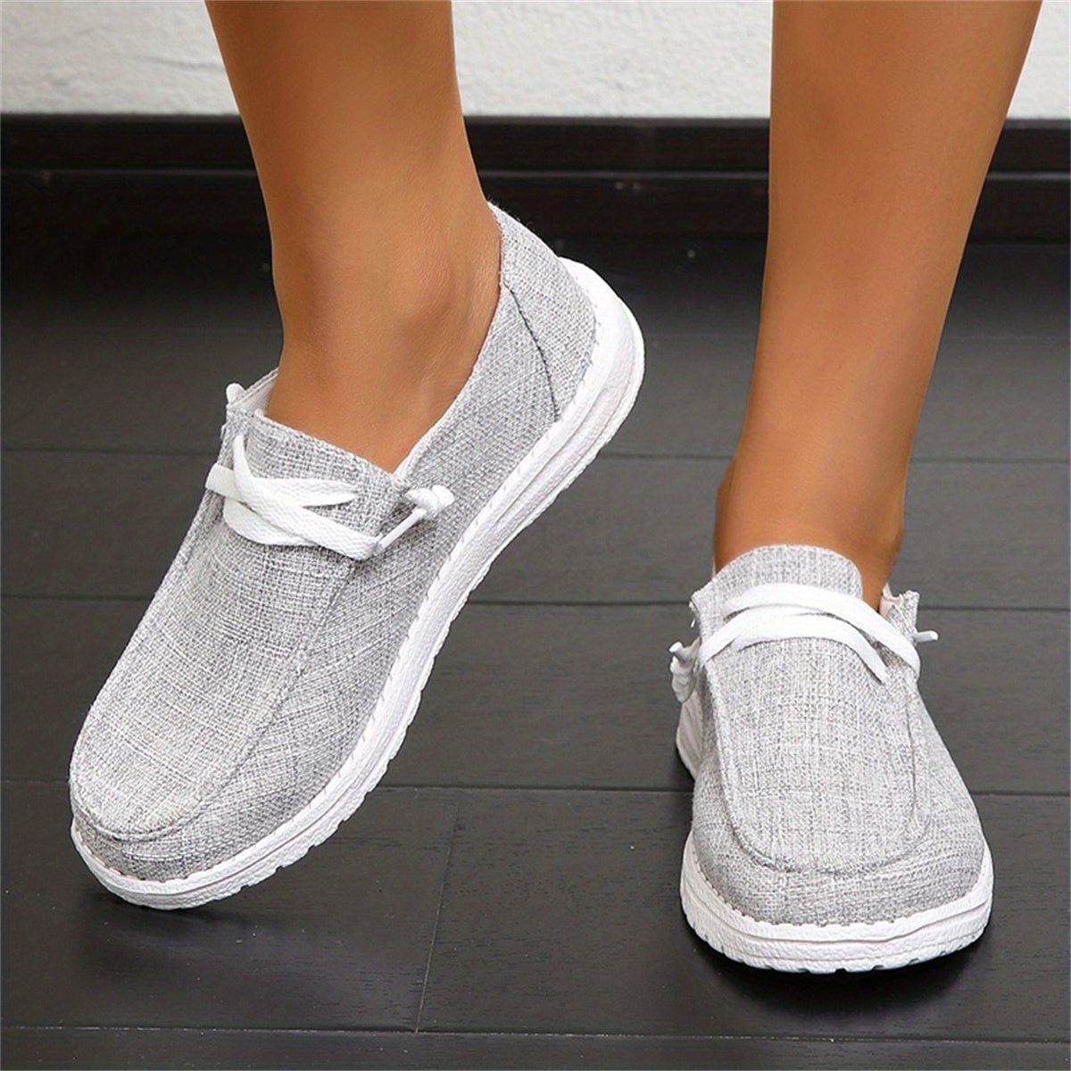 Women's Lace Up Loafer Shoes