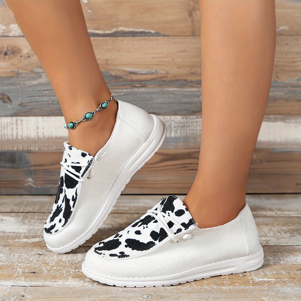 Women's Lace Up Loafer Shoes